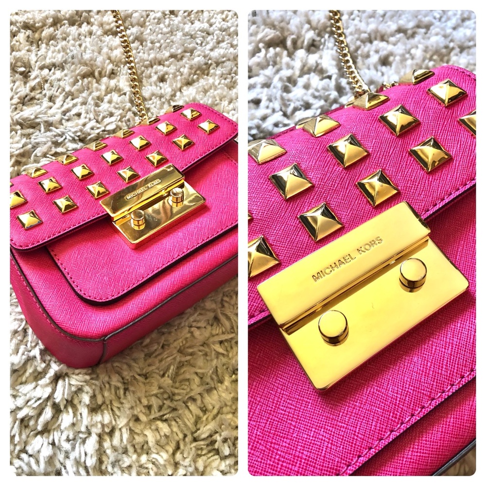 🆕 RARE MK Stud Sloan 💕 - Picture 5 of 8